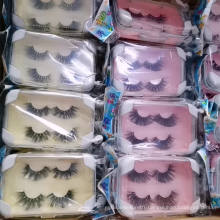 Lashdoll 2020 New style mink eyelashes natural lashes with free box square eyelash packaging box custom logo